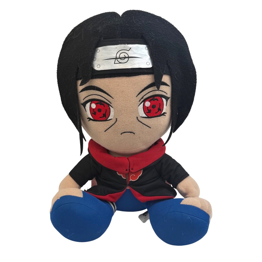 Naruto Shippuden Itachi Uchiha Akatsuki Plush Figure FuRyu Anime Collectible